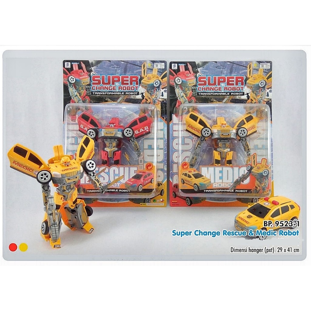 MAINAN ROBOY DEFORMATION  PRIME DAN BEE BP9522/23-1