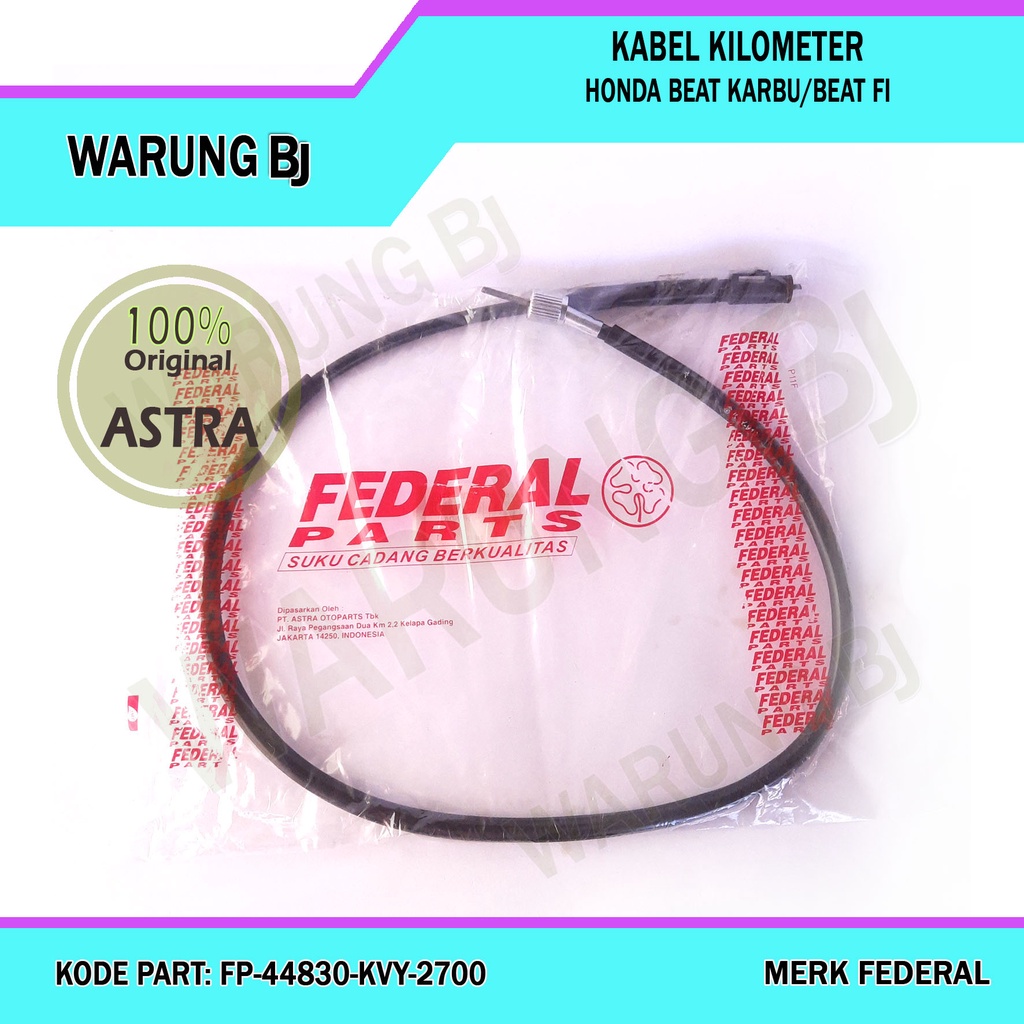 Kabel Kilometer Speedometer Spedometer Spidometer Honda Beat/Beat FI