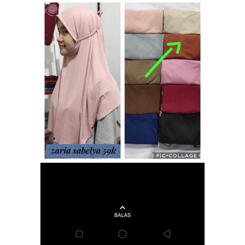 bergo Elzatta terbaru - zaria sabelya