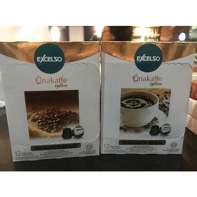 

PAKET HEMAT KOPI KAPSUL ARABICA DAN ROBUSTA UNNACAFE EXCELSO -Diskon Besar