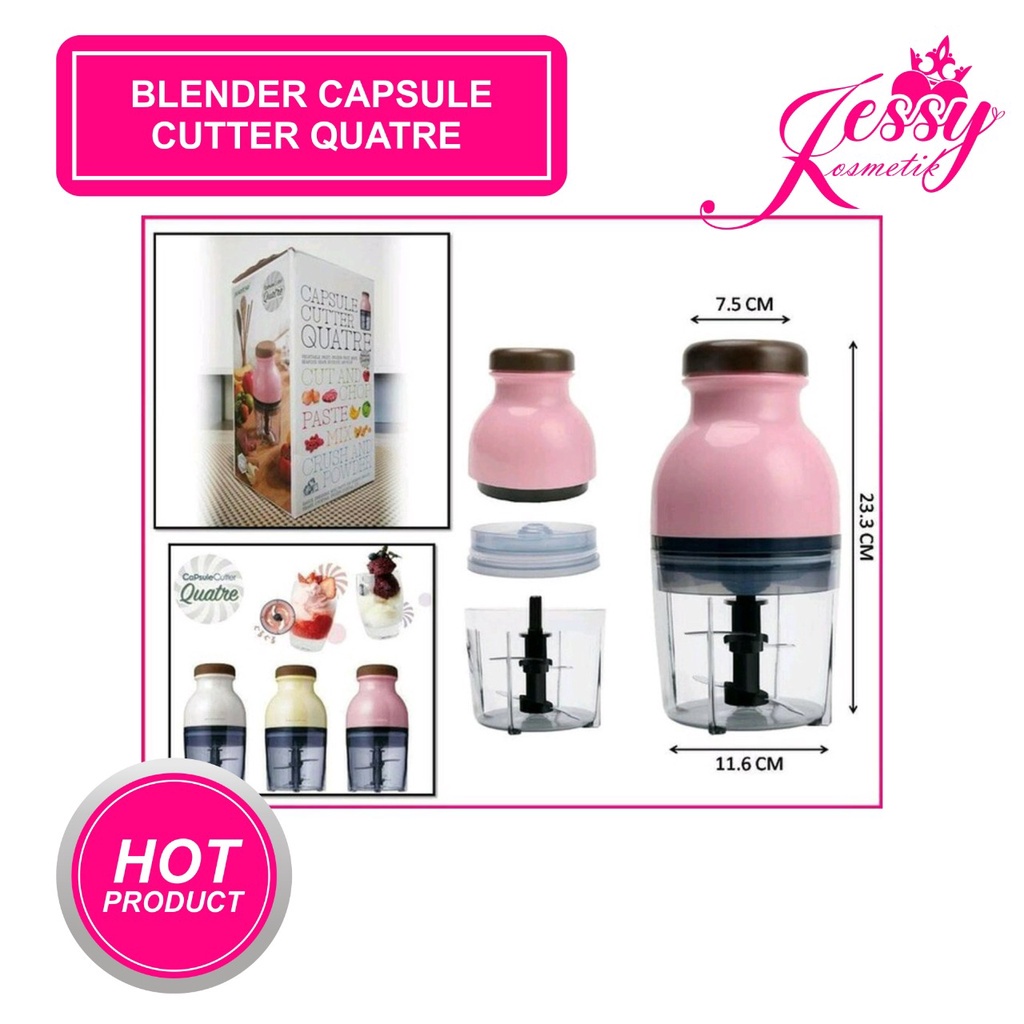 [1200gr] H047 |  BLENDER CAPSULE CUTTER QUATRE - BLENDER KAPSUL SERBAGUNA