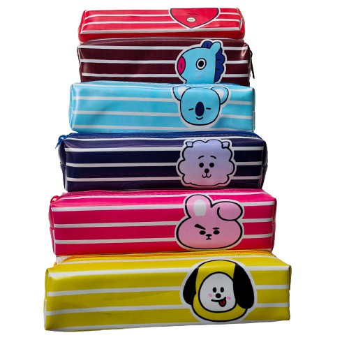 Kotak Pensil BTS/BT21 Tempat Kotak Pensil Army Kpop Murah Lucu-4