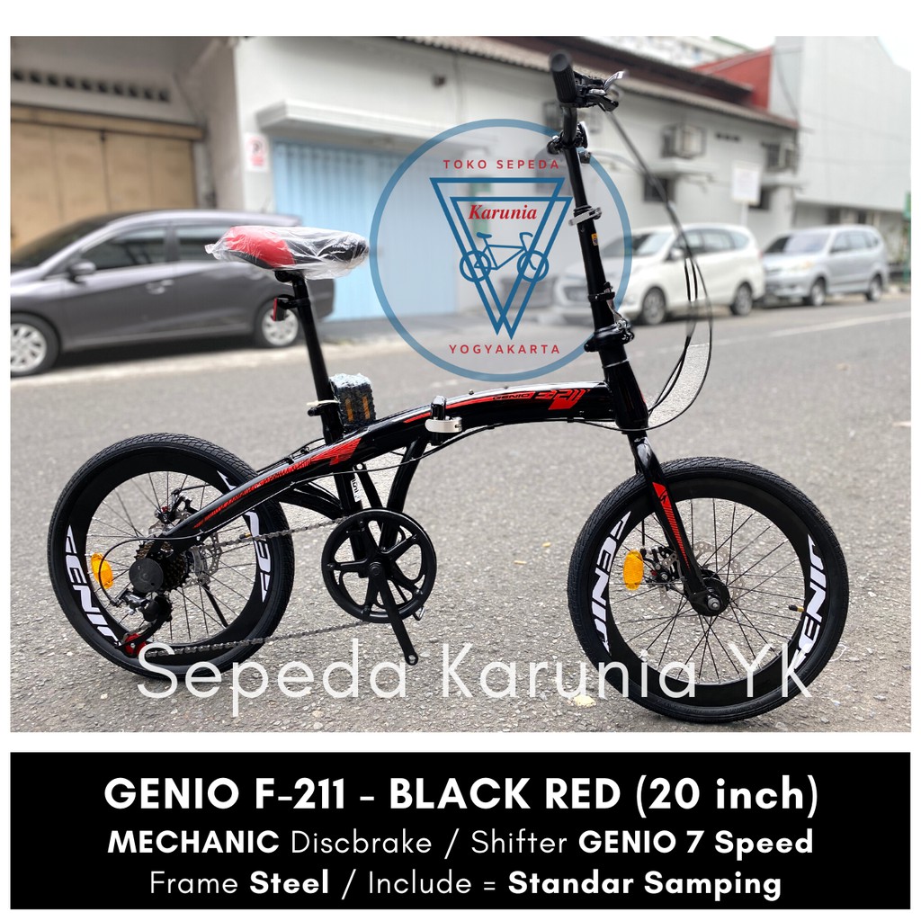 Sepeda Lipat Genio F-211 20 inch