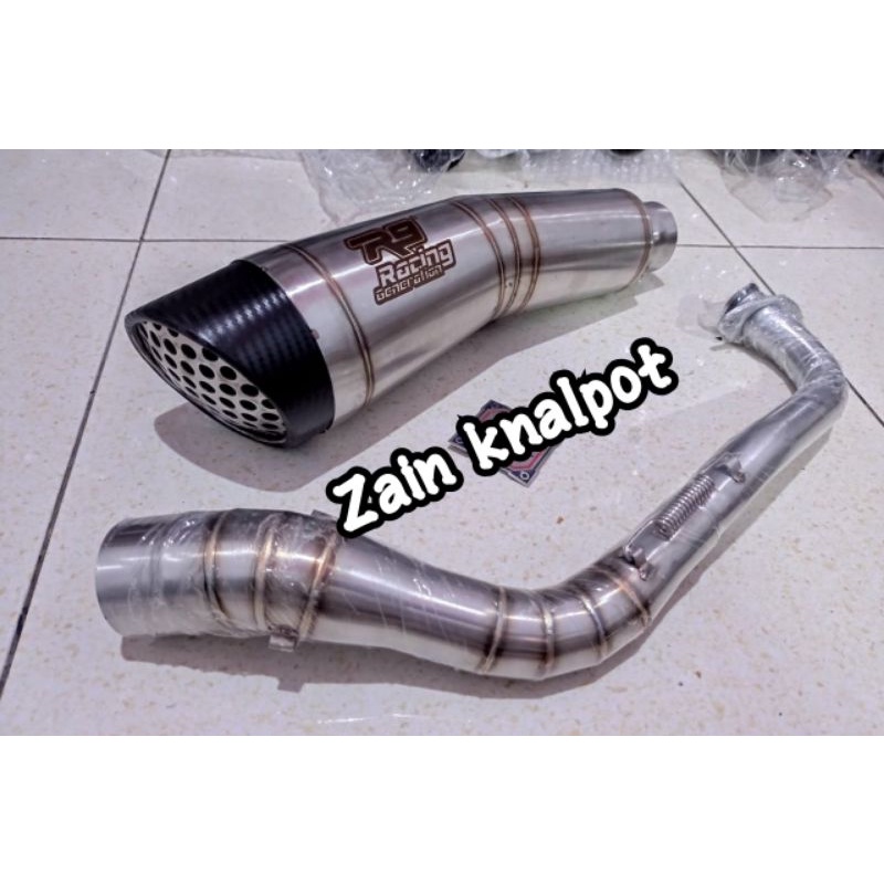 KNALPOT AEROX 155 KNALPOT RACING AEROX 155 KNALPOT MOTOR YAMAHA AEROX MERK KNALPOT R9 H2