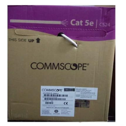KABEL AMP COMMSCOPE LAN FTP/STP CAT5E Warna Putih 305M