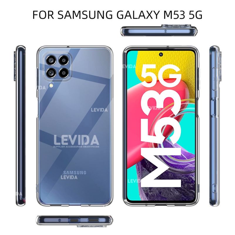 C/C- CASE BENING COVER Samsung M53 5G Samsung M33 5G Clear case Bening Softcase Clear Case Samsung M53 Samsung M33