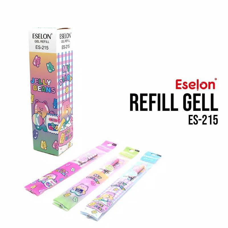 (1 PAK) REFILL PULPEN GEL / REFILL PULPEN KARAKTER BTS REFFIL PULPEN GEL