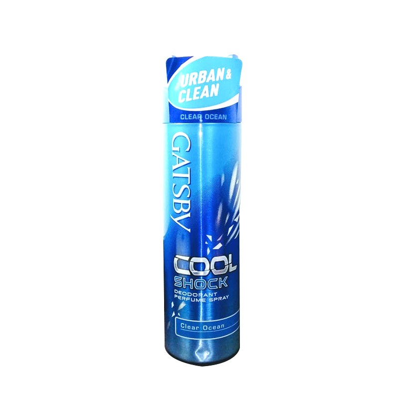 Gatsby Deodorant Perfume Spray Cool Shock Clear Ocean 175ml