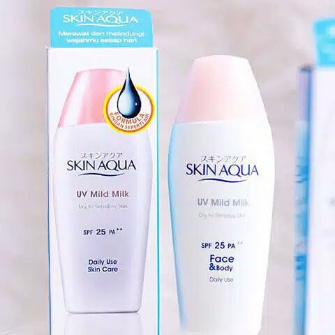 ❤️ Cloudy ❤️ SKIN AQUA UV Mild Milk SPF25 PA++