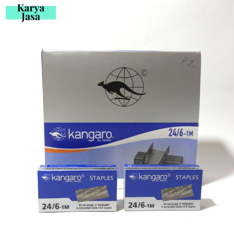 

Refil Hekter Kangaro 24/6 Staples Anak Hekter | ATK Medan Grosir