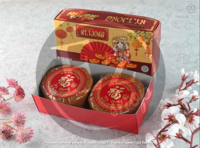 

[INCLUDE BOX] Kue keranjang, kue cina, dodol imlek Ny. Tjong isi 2 pcs