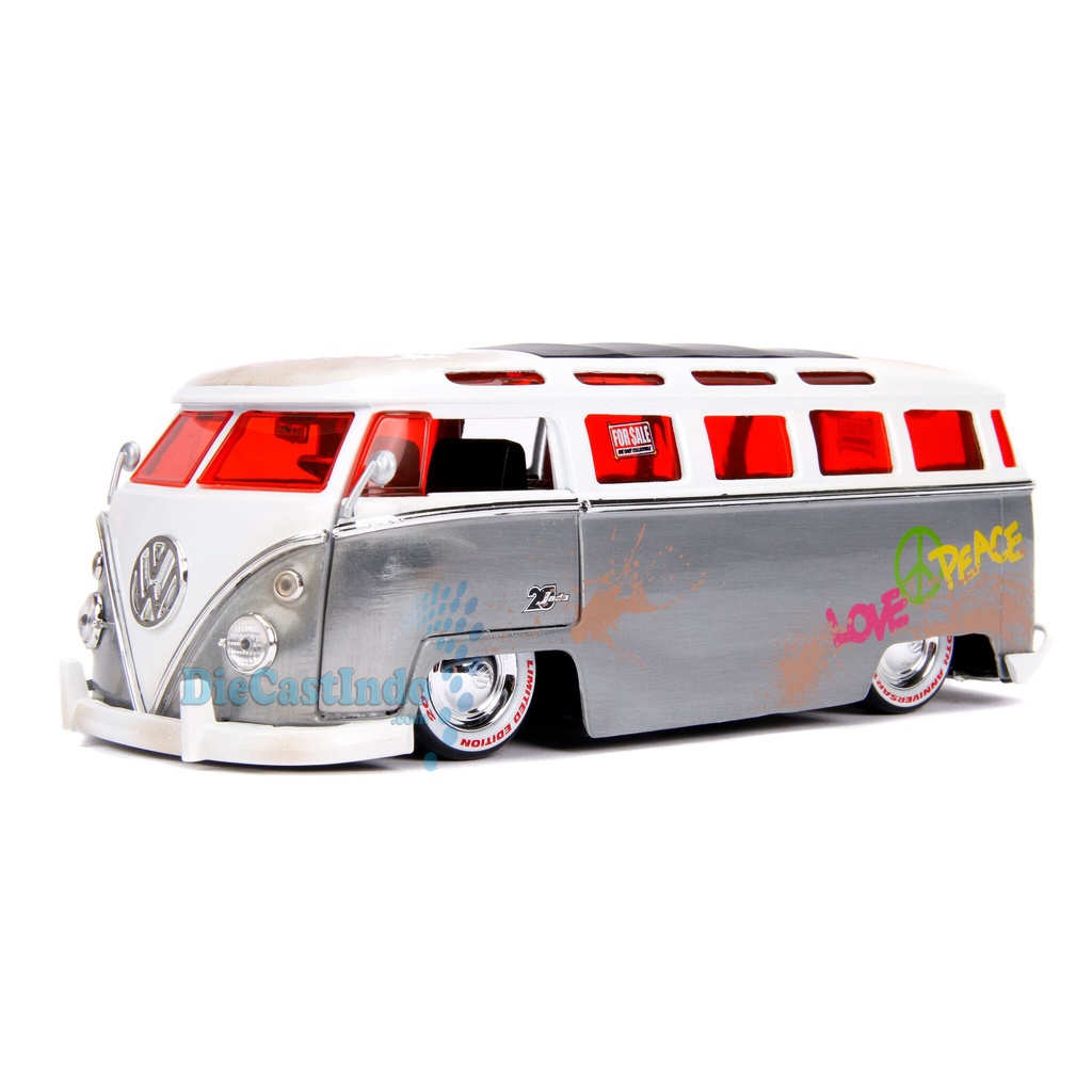 Jada 1:24 - 20th Anniversary For Sale 1962 Volkswagen Bus Van