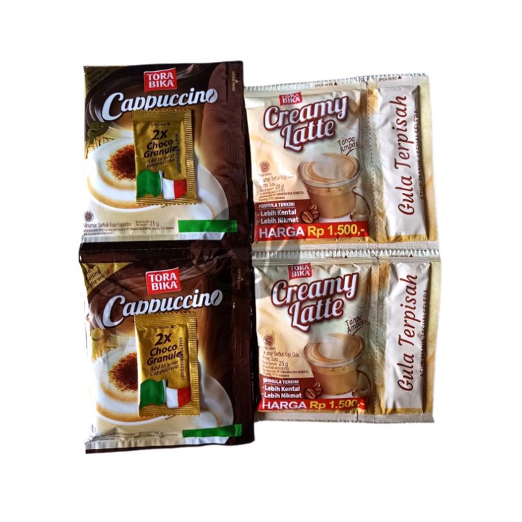 Torabika Cappuccino Toraccino Renteng Isi 10pc Sachet Tora Bika Cappuccino