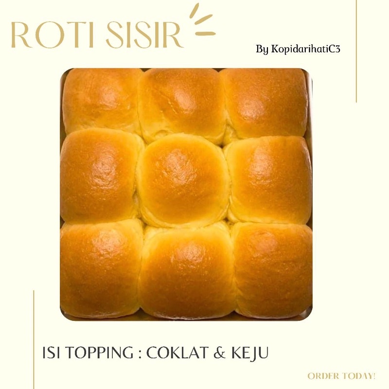 

ROTI SISIR / ROTI MANIS WISMAN