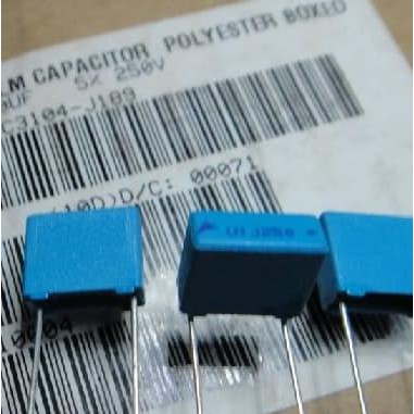 Film Capacitor 0.1Uf 100Nf 104 250V Epcos B32530 Mojav22 Berkualitas