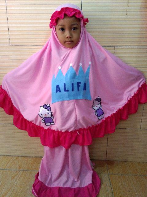 Masker Hijab Headloop Kain Oxford Fashion Organza