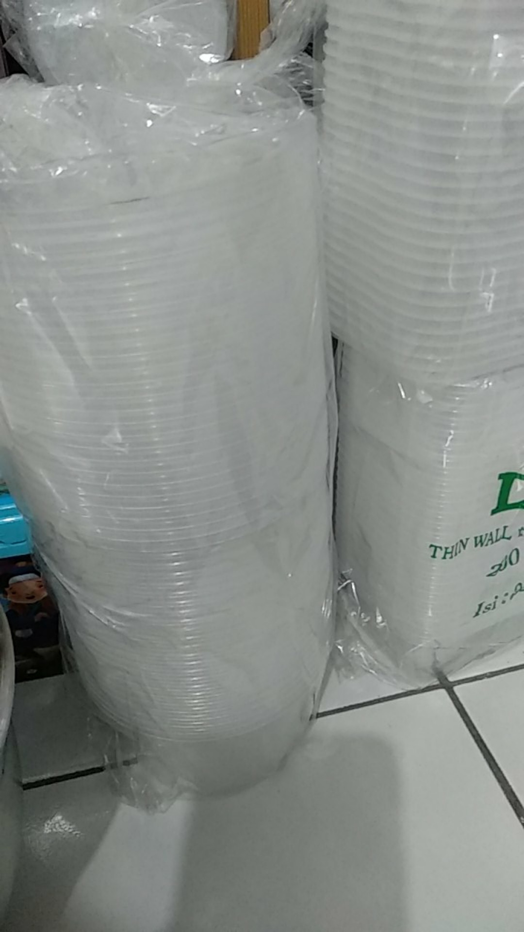 Mangkok Bulat 200ml - Mangkuk Thinwall Plastik- Isi 25pcs Jakarta