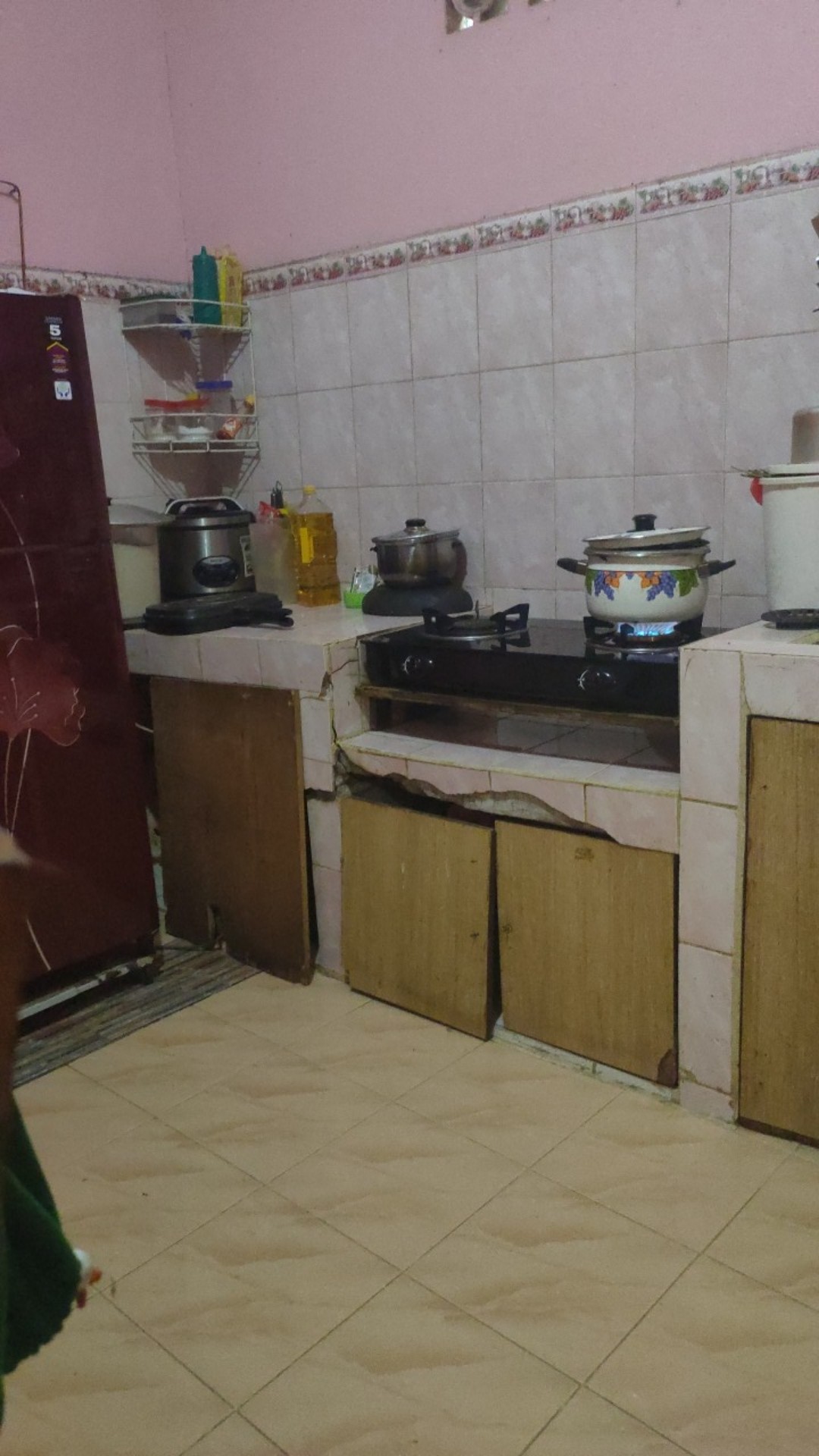 Burner Kuningan Winn Gas Kaca W 508 Kanan Besar W508