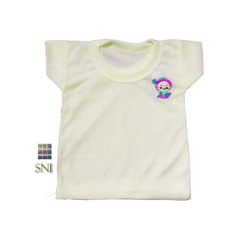 12 pcs - Kaos Oblong Bayi 6 -12 Bulan / Baju Baby Perempuan Laki