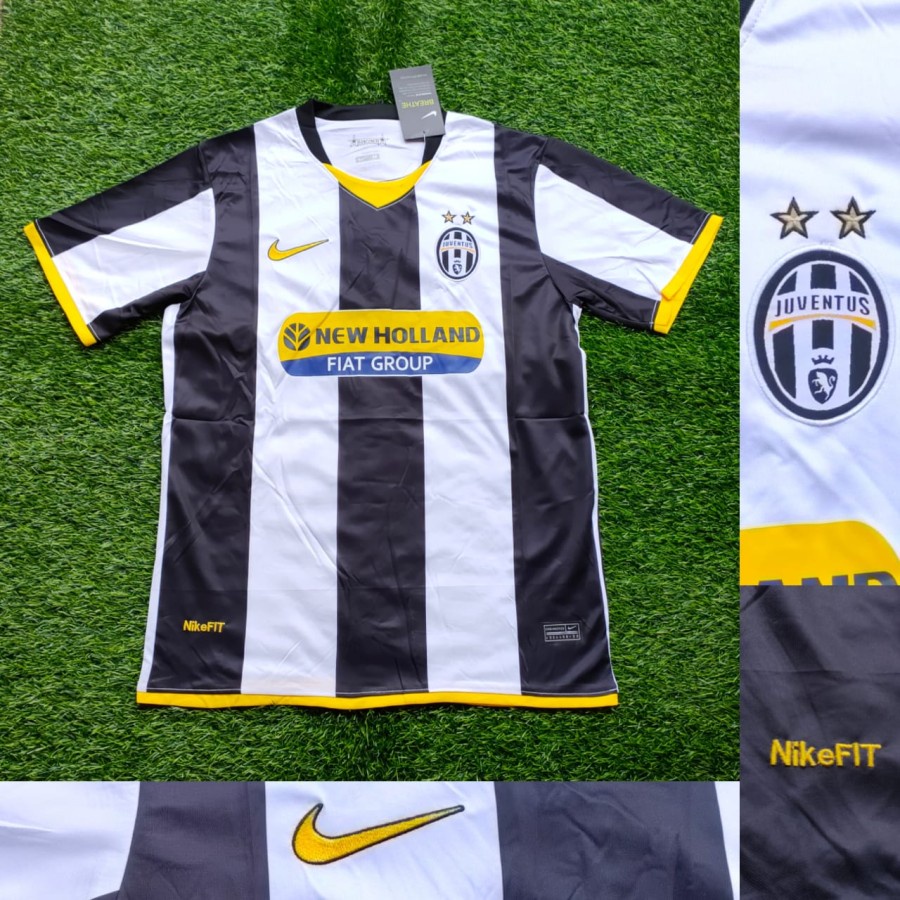 Jersey RETRO Klub Bola JUVE Juventus Grade Ori