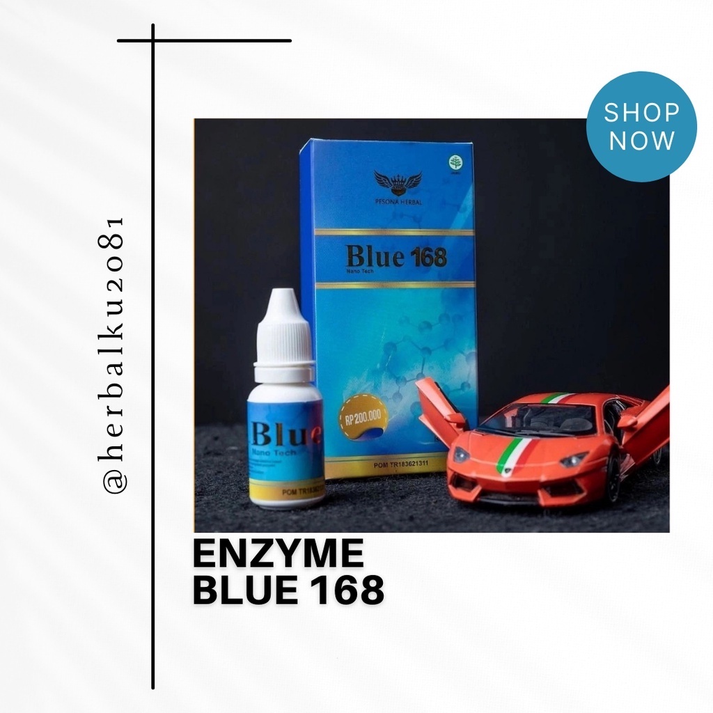 Blue 168 enzyme enzim produk original