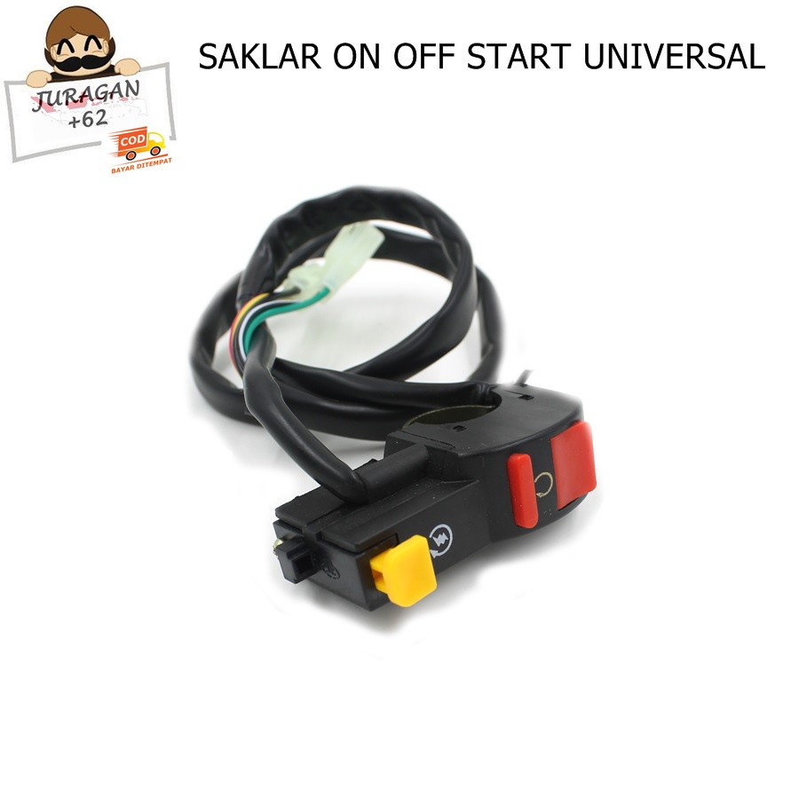 Saklar On Off Start Stater Motor Modif Universal