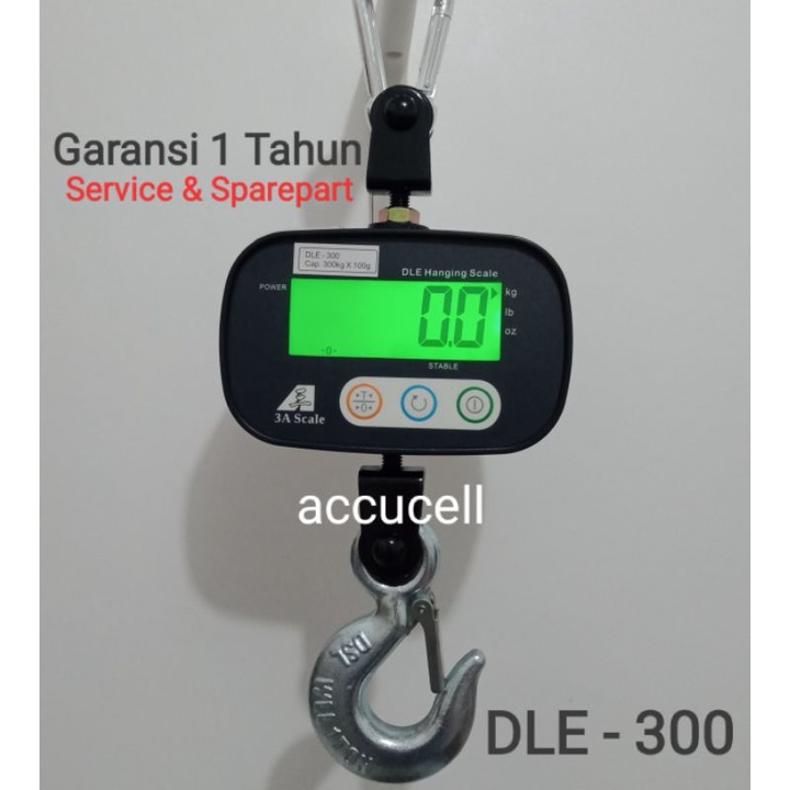 DLE Timbangan Gantung Digital DLE - 300 kg