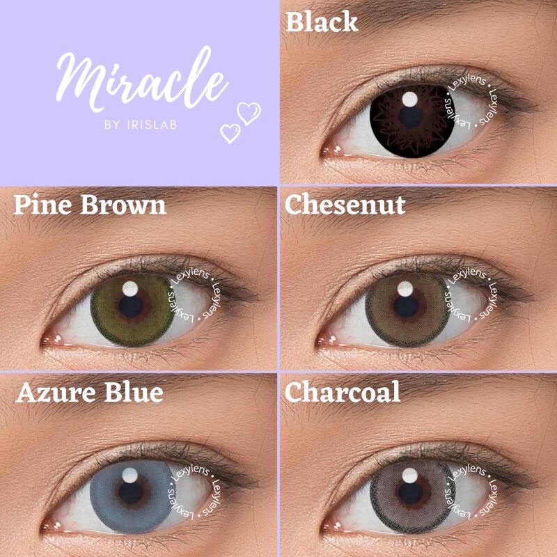 *lensa mata* new living color softlens miracle || miracle softlence || lensa mata miracle