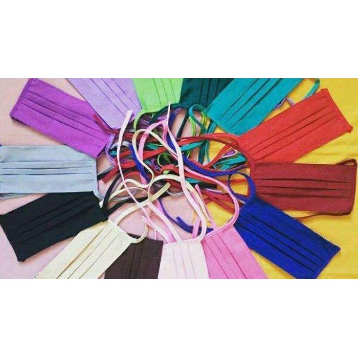 mecca_shop24 - Masker Kain Tali Oxford Premium - Masker Kain Murah - Masker Kain Original