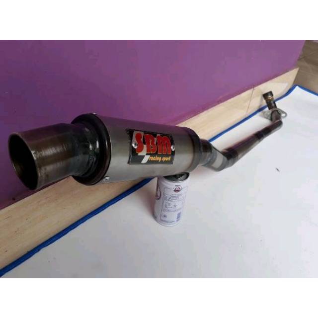 Knalpot racing Honda supra x 125 karisma