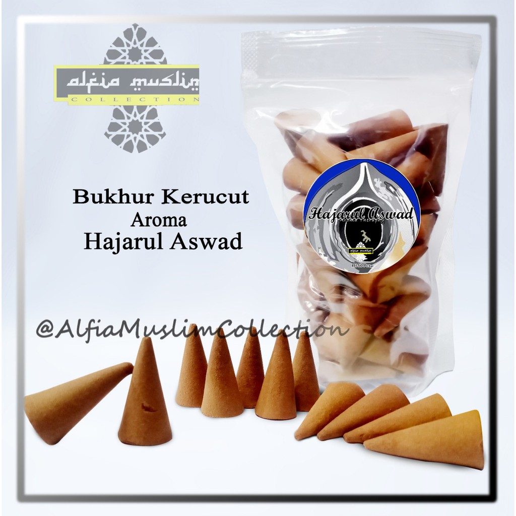 Buhur Black Oud Pengharum Ruangan Bukhur Kerucut