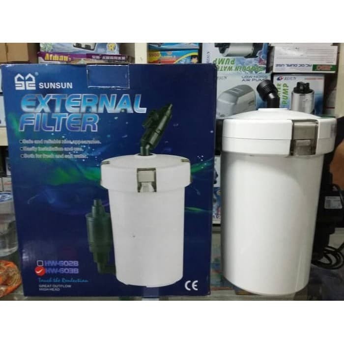 Pompa Air Filter External Sunsun HW 603B Aquarium