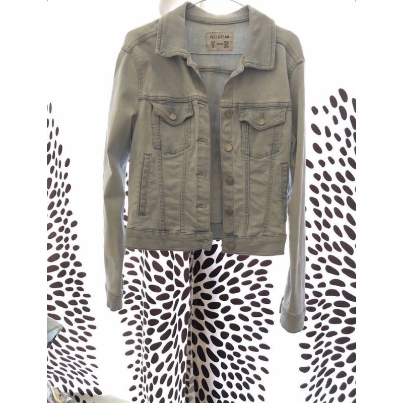 jaket jeans pull and bear