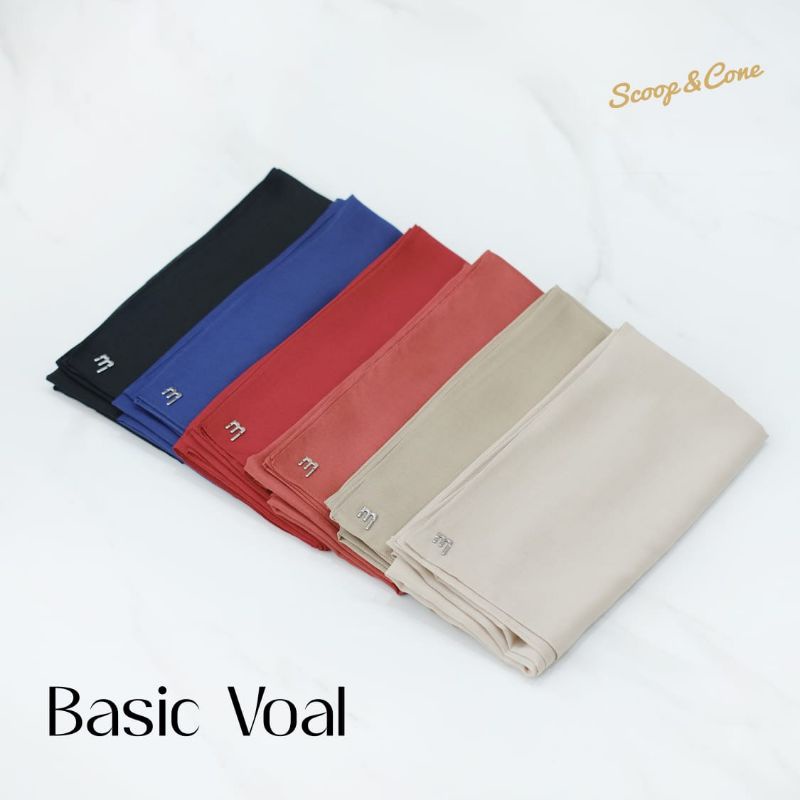 hijab basic voal scoop&cone.by monel