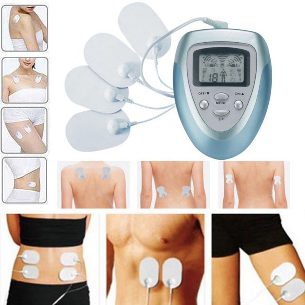 Alat terapi pijat akupunktur / alat terapi akupuntur elektrik digital terapi listrik Alat Pijat Elektrik Slimming Body Electrode Health Care - Y-1018 / Ems Massage Tens Machine Physiotherapy Acupuncture Body Muscle Massager Electric Digital Therapy