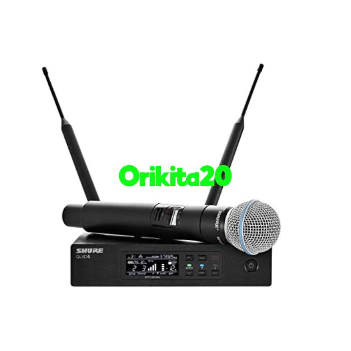 Shure QLXD24 BETA58 QLXD4 with Beta 58 Handheld Wireless System