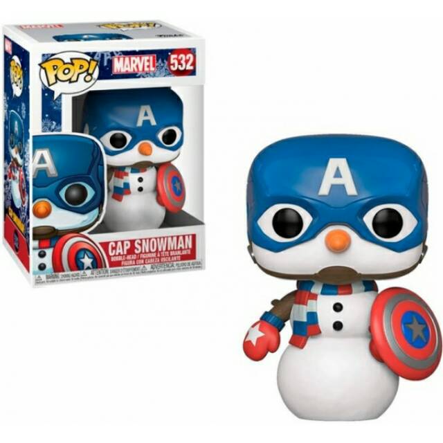 

Funko Pop Marvel : Holiday - Captain America