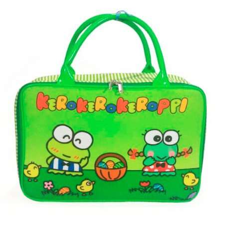 BAJ TRAVEL BAG SUPER KANVAS KARAKTER  (TAS KOPER JINJING/TAS RENANG) // KEROPPI / TA001