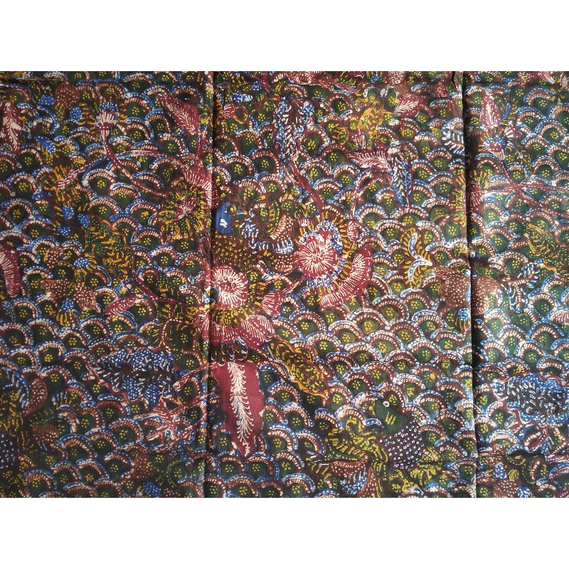 Sarung Batik Tiga Negeri Lasem Motif Gunung Ringgit