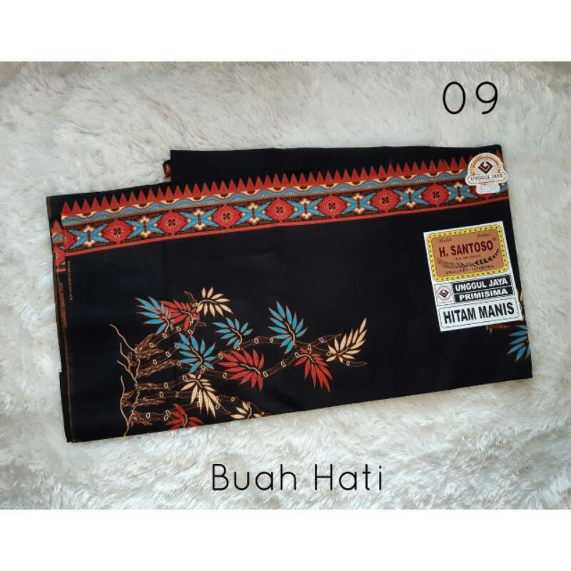 KAIN BATIK / KAIN JARIK H.SANTOSO HITAM MANIS