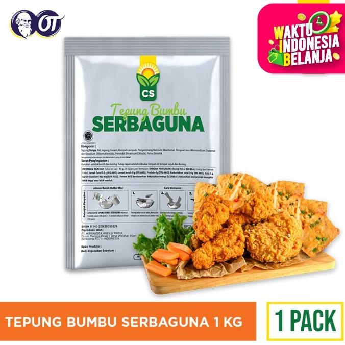 

[[COD]] CS FOOD Tepung Bumbu Serbaguna - 1 Kg TERPERCAYA Kode 820