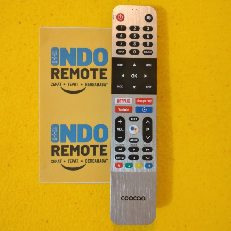 REMOTE TV ANDROID COOCAA ORIGINAL