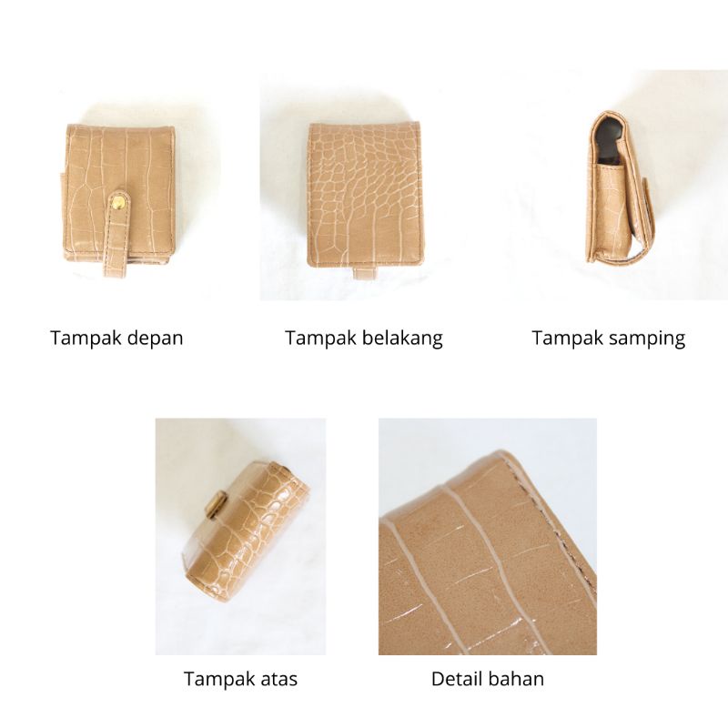 Celah Langit Aesthetic Mirror Series l Dompet Kaca