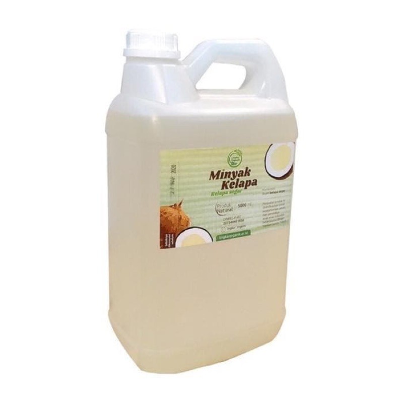 

Lingkar Organik Minyak Kelapa 5L