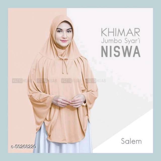 Khimar/hijab syar'i jumbo