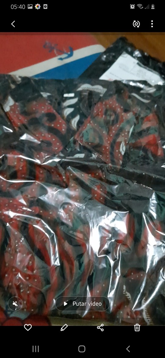 Atasan Batik~bswart Batik Hrb026 Kenongo Hem Pendek Padi Pekalongan Batik Pria Murah Modern Grosir 4