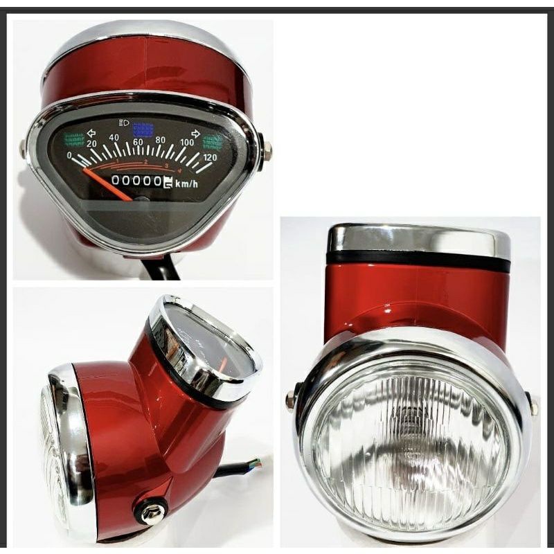 LAMPU ASTRA REFLEKTOR DEPAN S90 KOMPLIT + SPEDOMETER