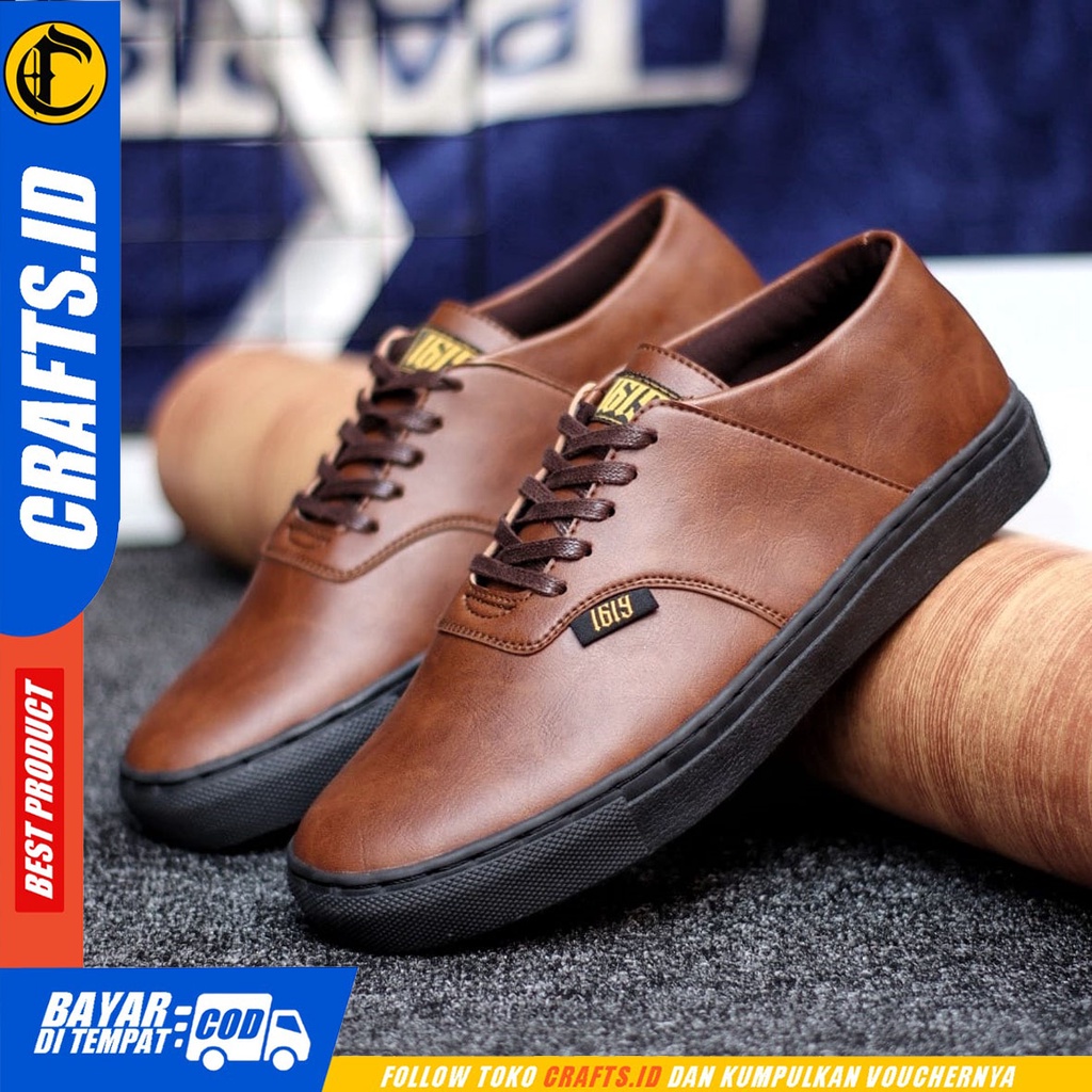 CRAFTS Garha - Sepatu Formal Pria Pantofel