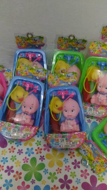 Mainan Anak Bayi Boneka Anak Perempuan Bath Tab