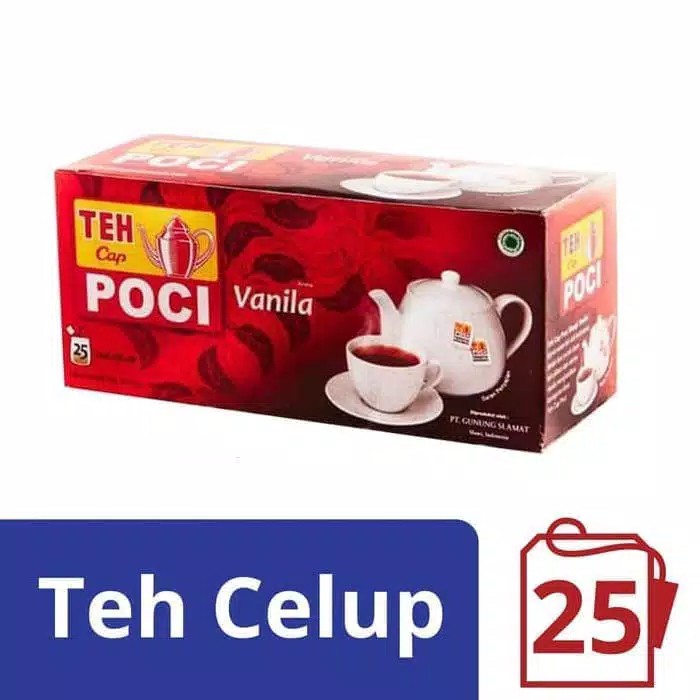 Teh Celup Cap POCI aroma Vanila